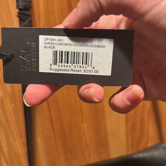 New ZAC POSEN Eartha iconic micro fringe bag - Picture 3 of 7